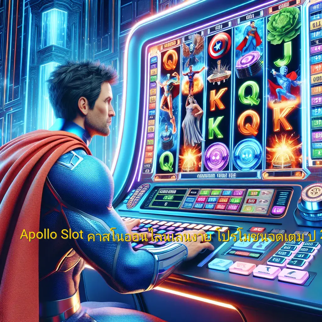 Apollo Slot: คาสิโนออนไลน์เล่นง่าย โปรโมชั่นจัดเต็ม ปี 2023