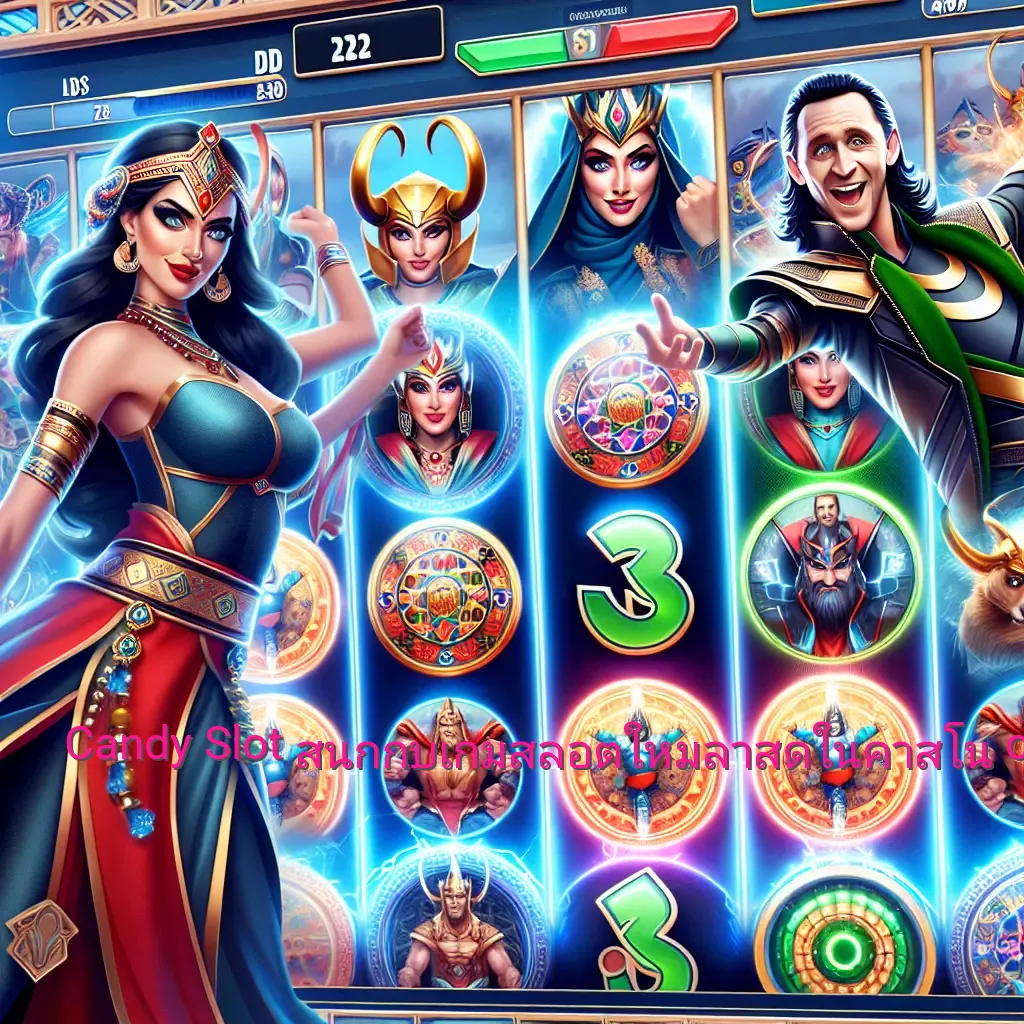 Candy Slot: สนุกกับเกมสล็อตใหม่ล่าสุดในคาสิโน online