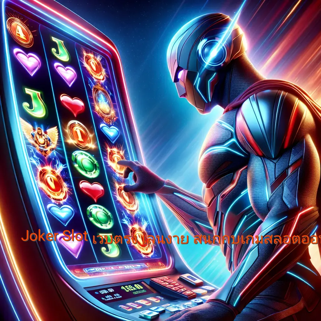 Joker Slot เว็บตรง เล่นง่าย สนุกกับเกมสล็อตออนไลน์