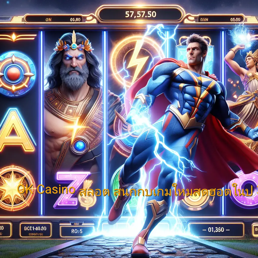 OK Casino สล็อต: สนุกกับเกมใหม่สุดฮอตในปี 2023