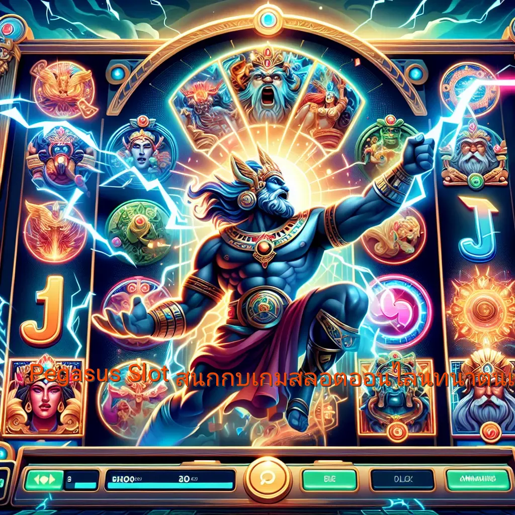 Pegasus Slot: สนุกกับเกมสล็อตออนไลน์ที่น่าตื่นเต้นที่สุด