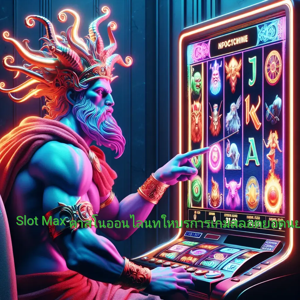 Slot Max: คาสิโนออนไลน์ที่ให้บริการเกมสล็อตยอดนิยม 2023