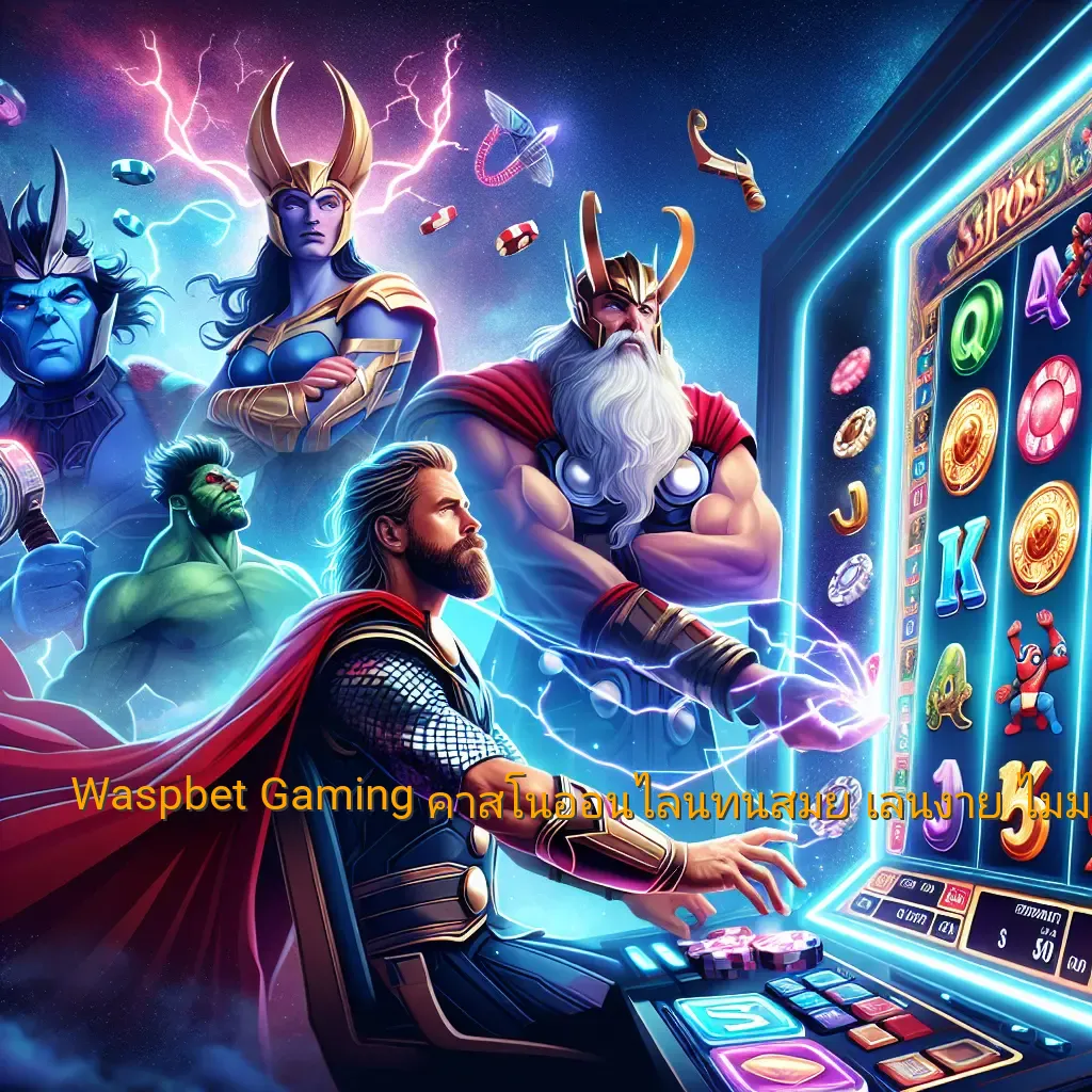 Waspbet Gaming: คาสิโนออนไลน์ทันสมัย เล่นง่าย ไม่มีสะดุด