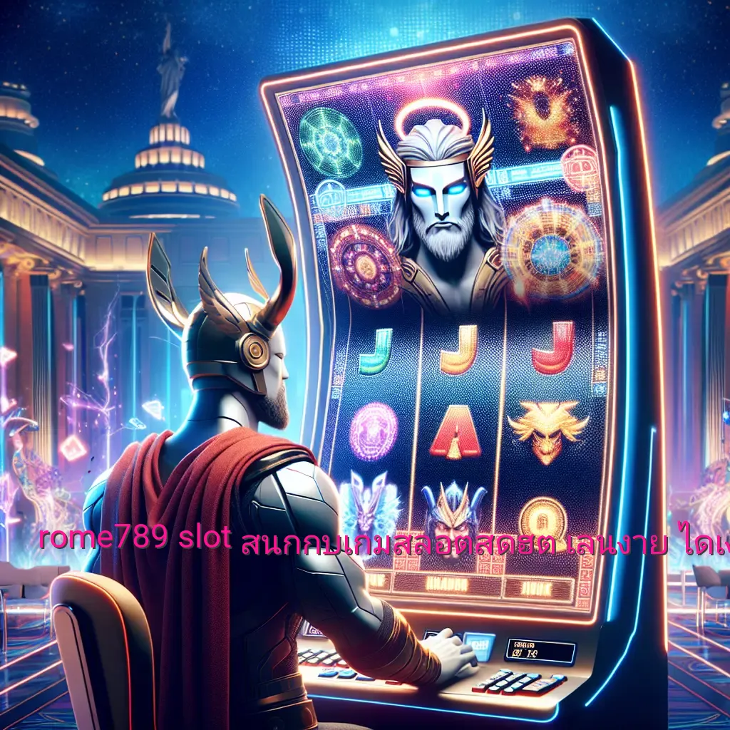 rome789 slot: สนุกกับเกมสล็อตสุดฮิต เล่นง่าย ได้เงินจริง