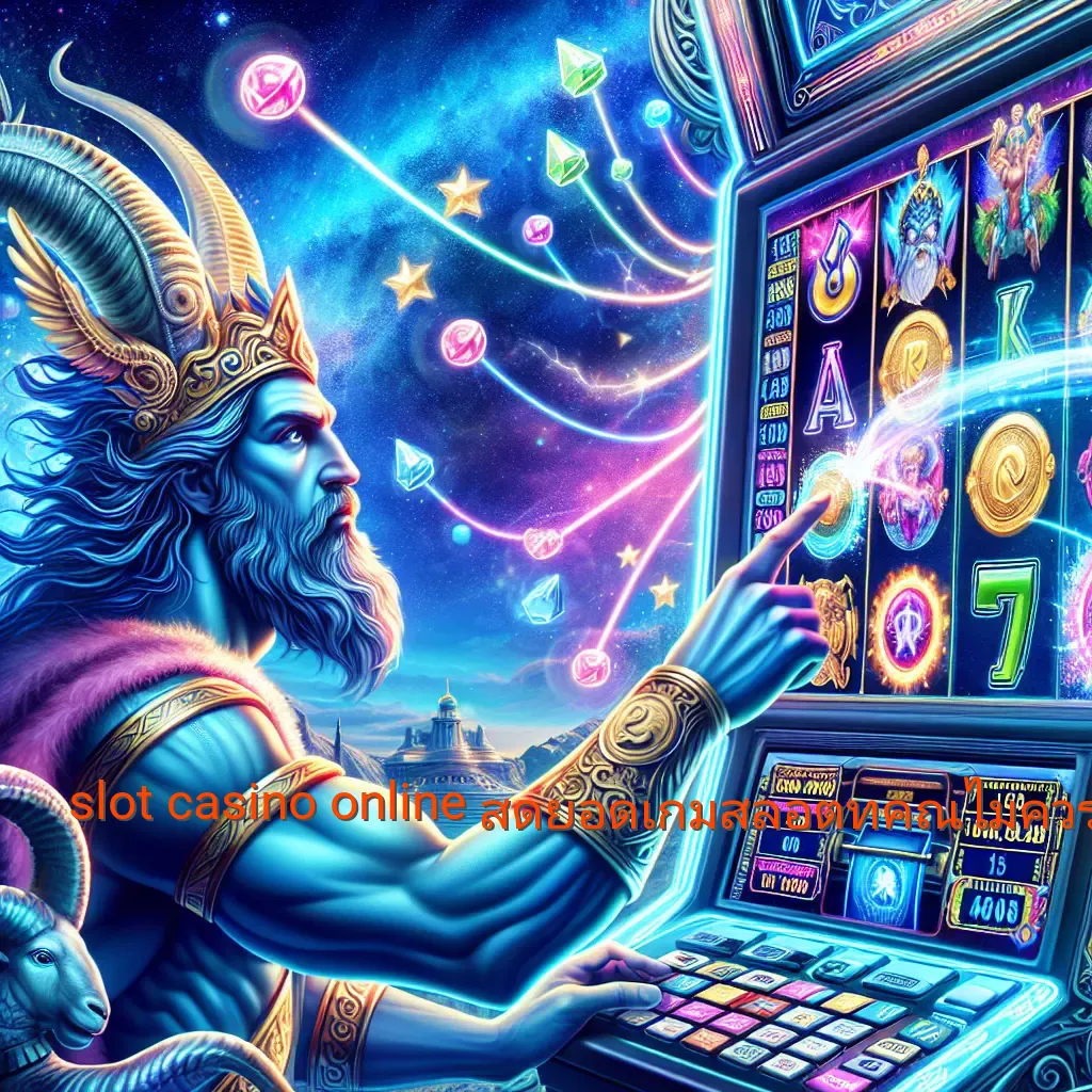 slot casino online: สุดยอดเกมสล็อตที่คุณไม่ควรพลาด