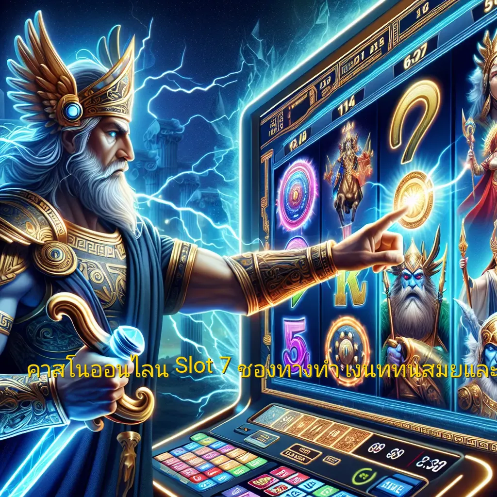 คาสิโนออนไลน์ Slot 7: ช่องทางทำเงินที่ทันสมัยและปลอดภัย