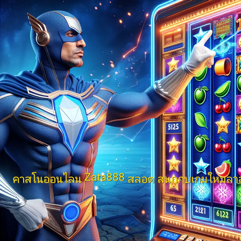 คาสิโนออนไลน์ Zata888 สล็อต: สนุกกับเกมใหม่ล่าสุดในไทย