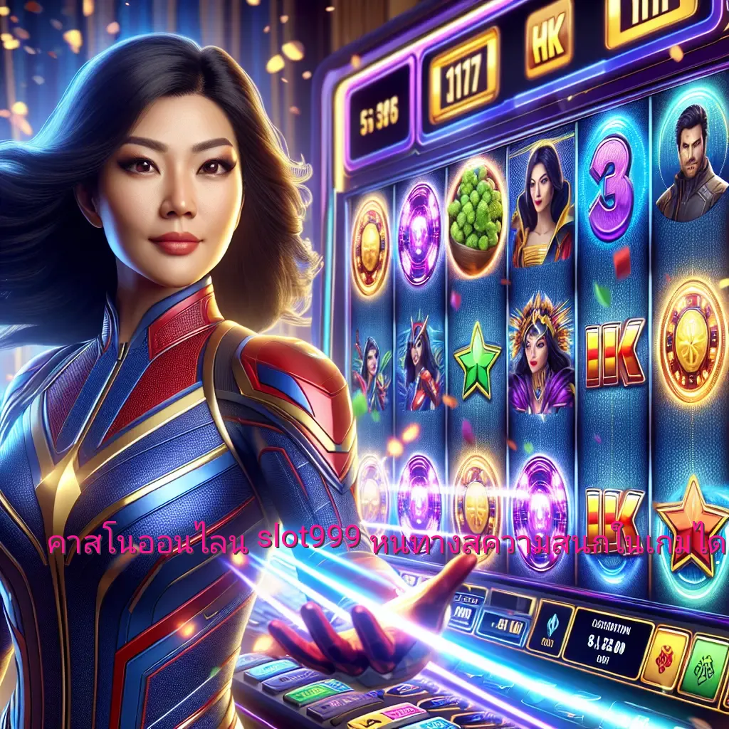 คาสิโนออนไลน์ slot999 หนทางสู่ความสนุกในเกมได้เงินจริง