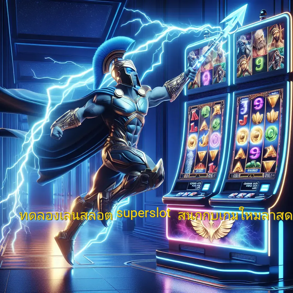 ทดลองเล่นสล็อต superslot - สนุกกับเกมใหม่ล่าสุด 2023